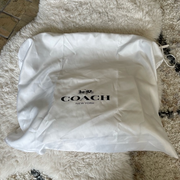 NWT Coach Scout hobo pebbled leather shoulder crossbody chalk - Picture 5 of 16